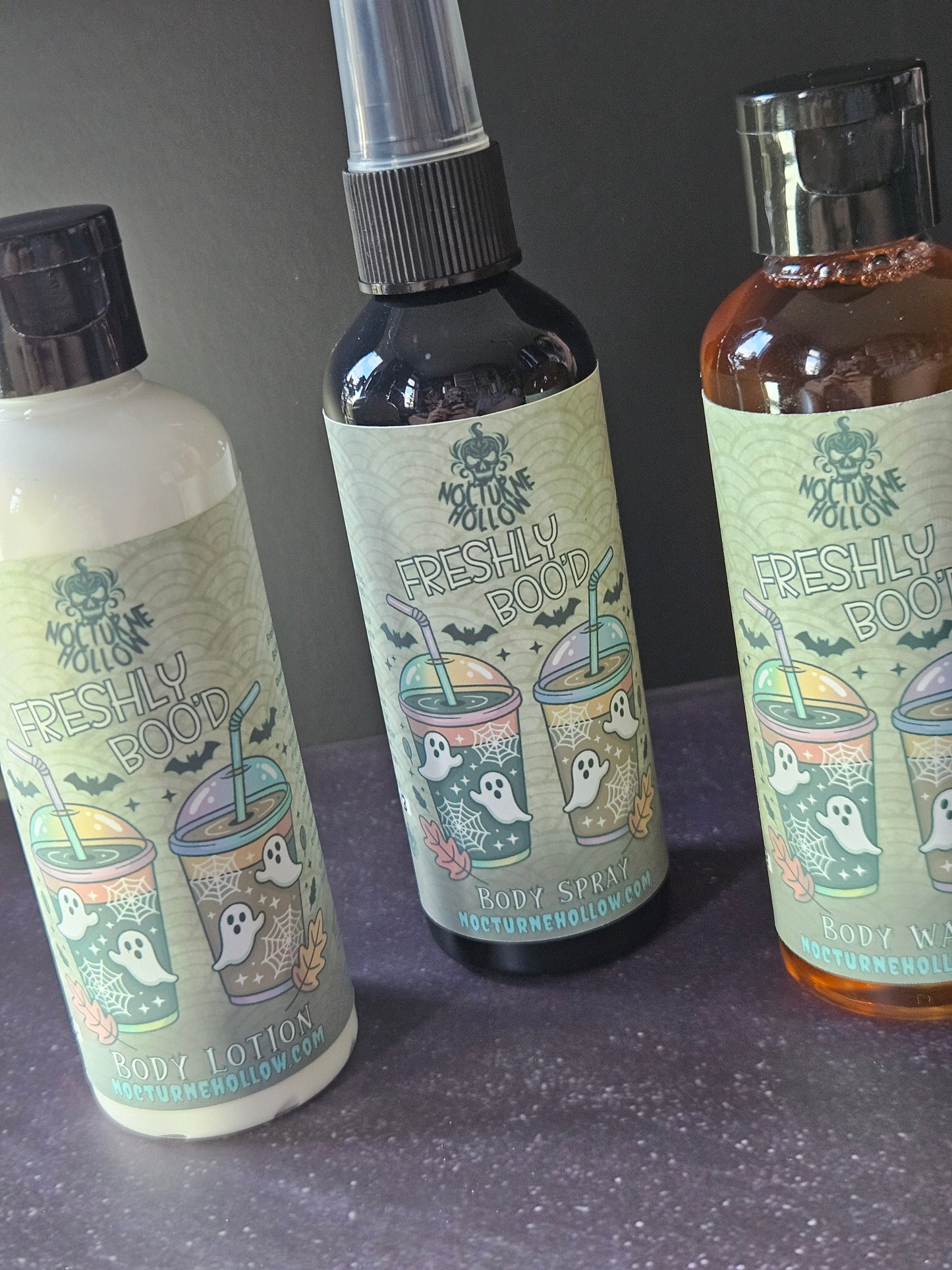 Limited Edition Trio – Freshly Boo'd Body Wash, Body Lotion & Body Spray