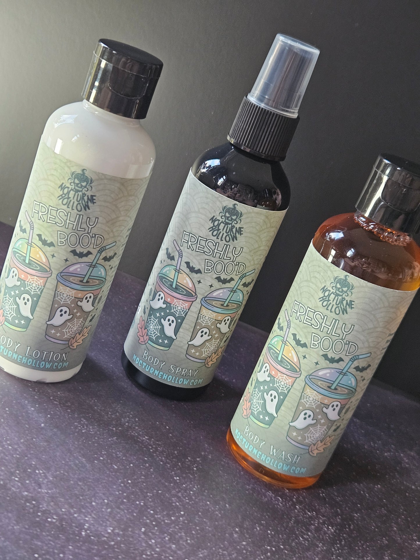 Limited Edition Trio – Freshly Boo'd Body Wash, Body Lotion & Body Spray