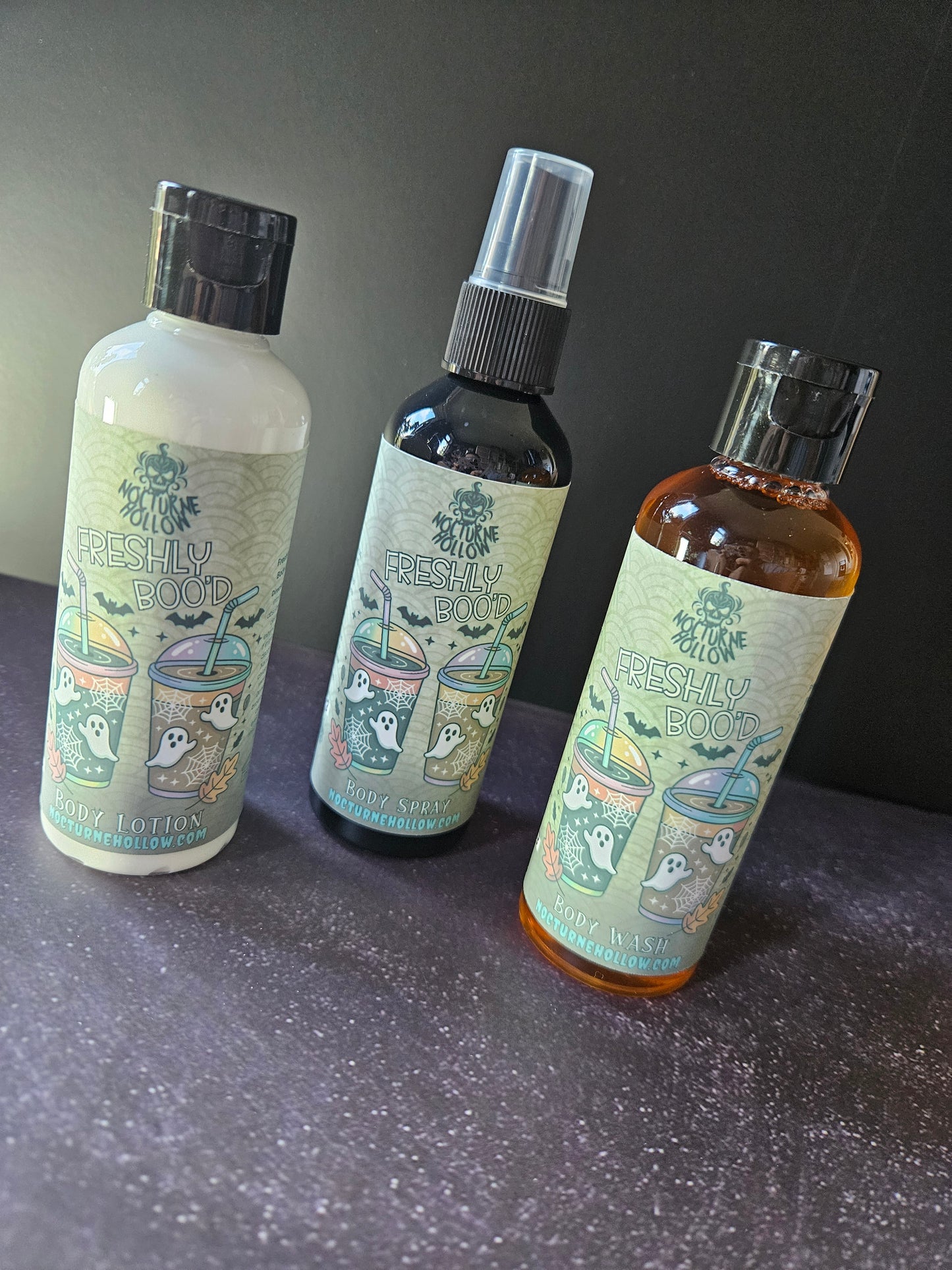 Limited Edition Trio – Freshly Boo'd Body Wash, Body Lotion & Body Spray
