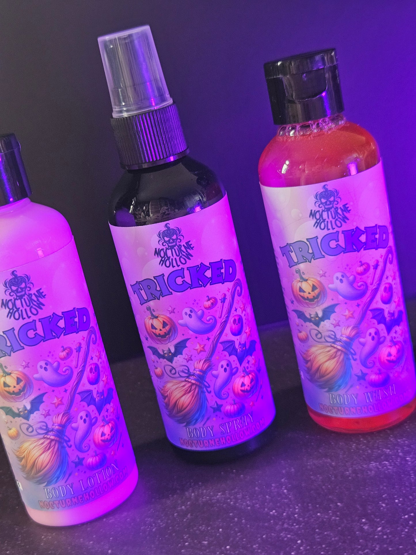 Limited Edition Trio – Tricked Body Wash, Body Lotion & Body Spray