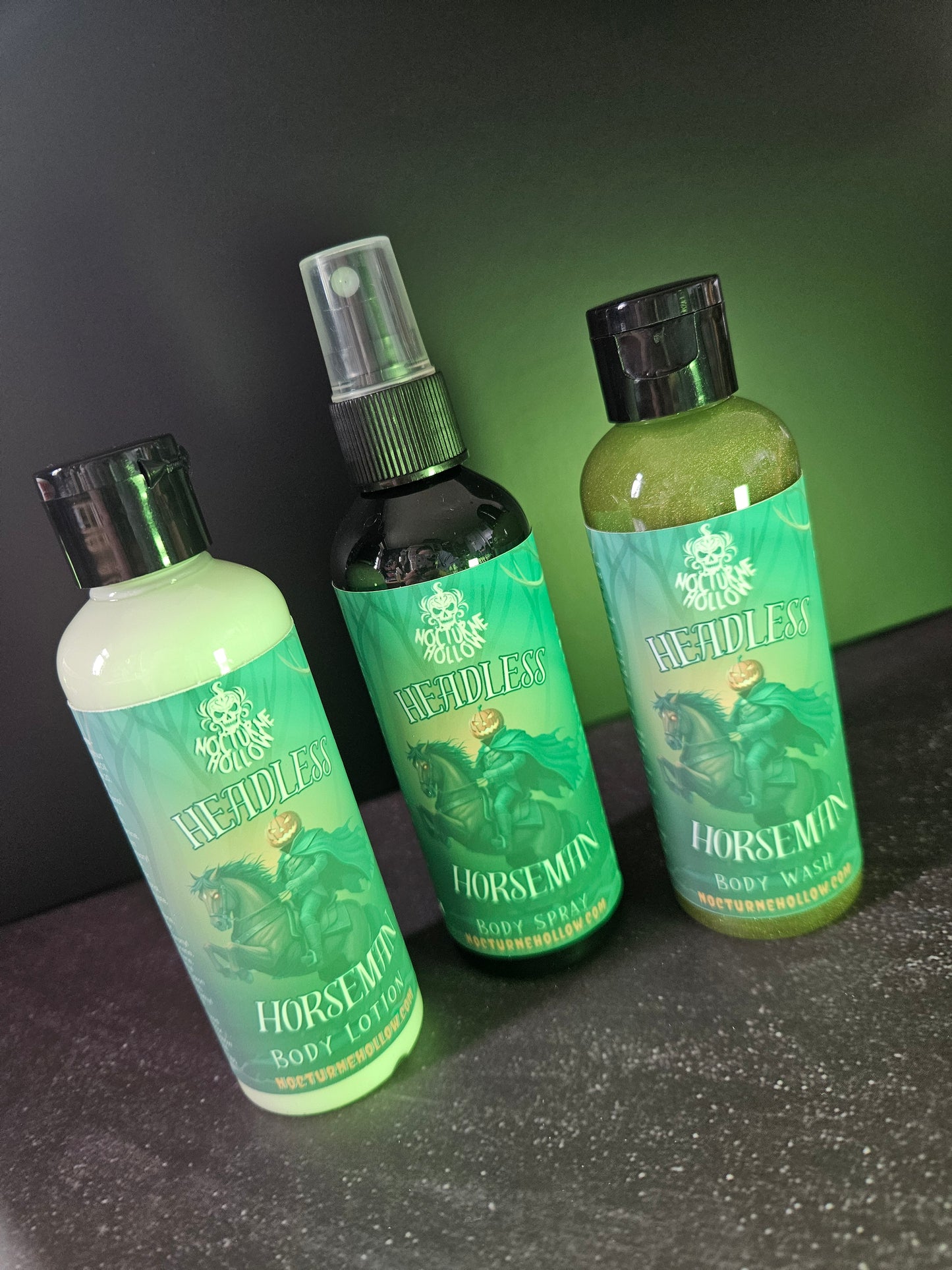 Limited Edition Trio – Headless Horseman Body Wash, Body Lotion & Body Spray