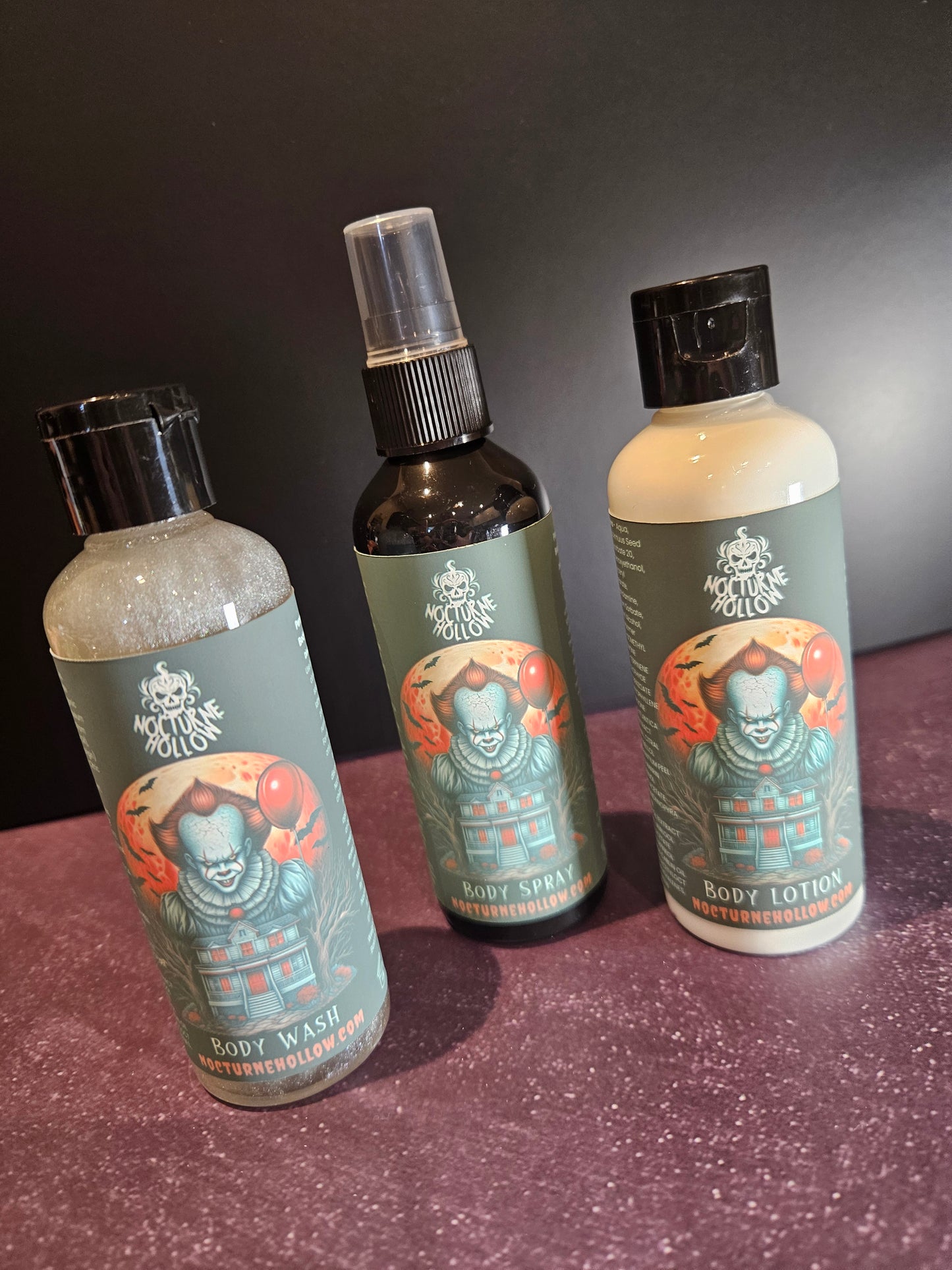 Boys Of Fall Trio – Pennywise Body Wash, Body Lotion & Body Spray