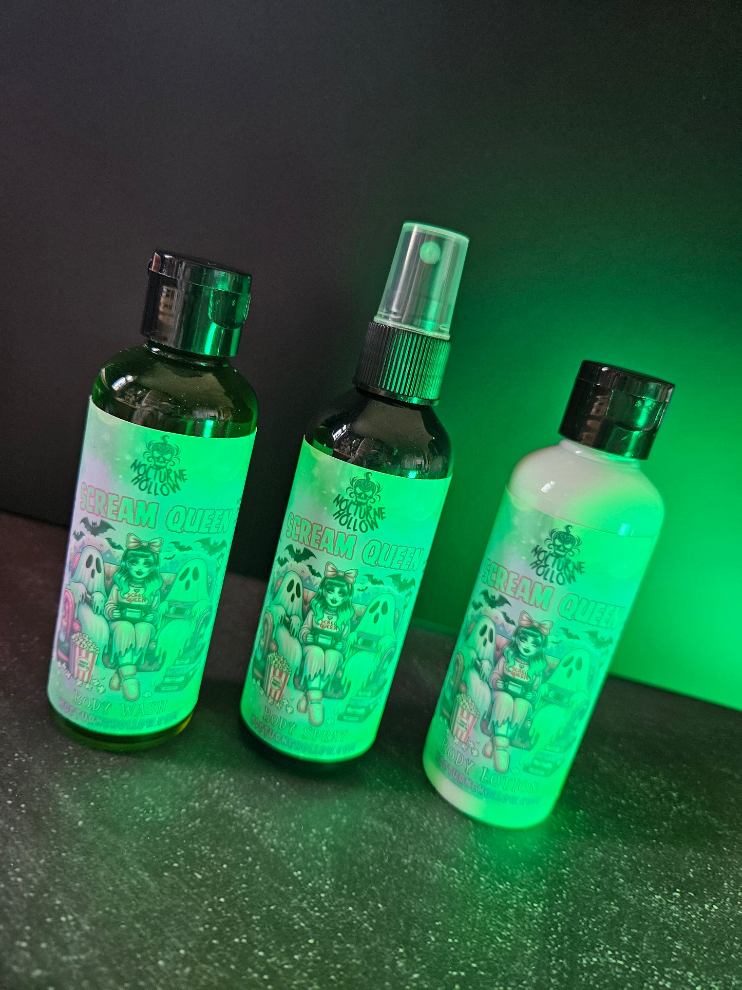 Limited Edition Trio – Scream Queen Body Wash, Body Lotion & Body Spray