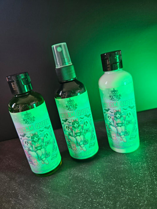 Limited Edition Trio – Scream Queen Body Wash, Body Lotion & Body Spray