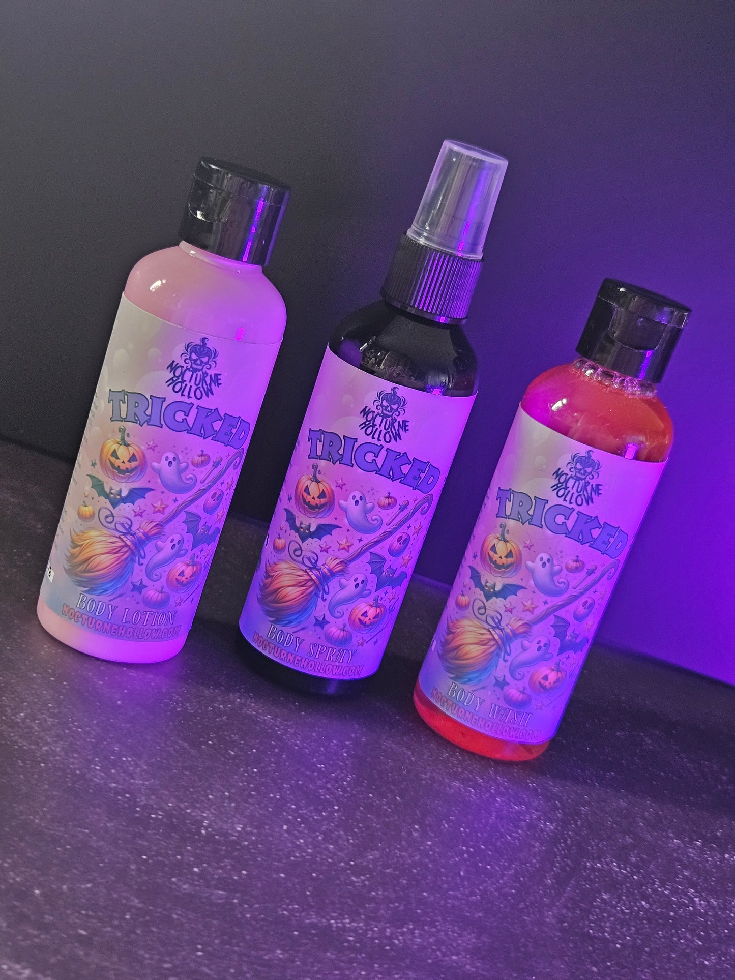 Limited Edition Trio – Tricked Body Wash, Body Lotion & Body Spray