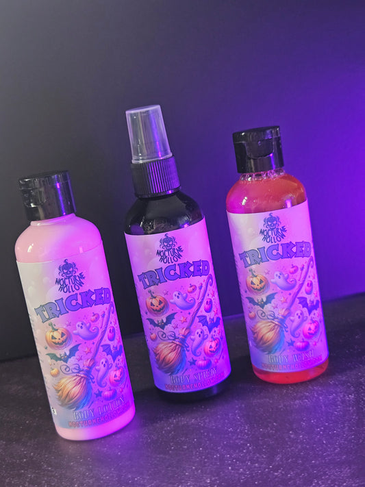 Limited Edition Trio – Tricked Body Wash, Body Lotion & Body Spray