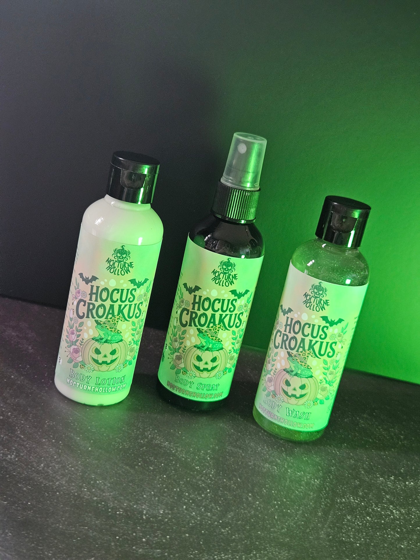Limited Edition Trio – Hocus Croakus Body Wash, Body Lotion & Body Spray