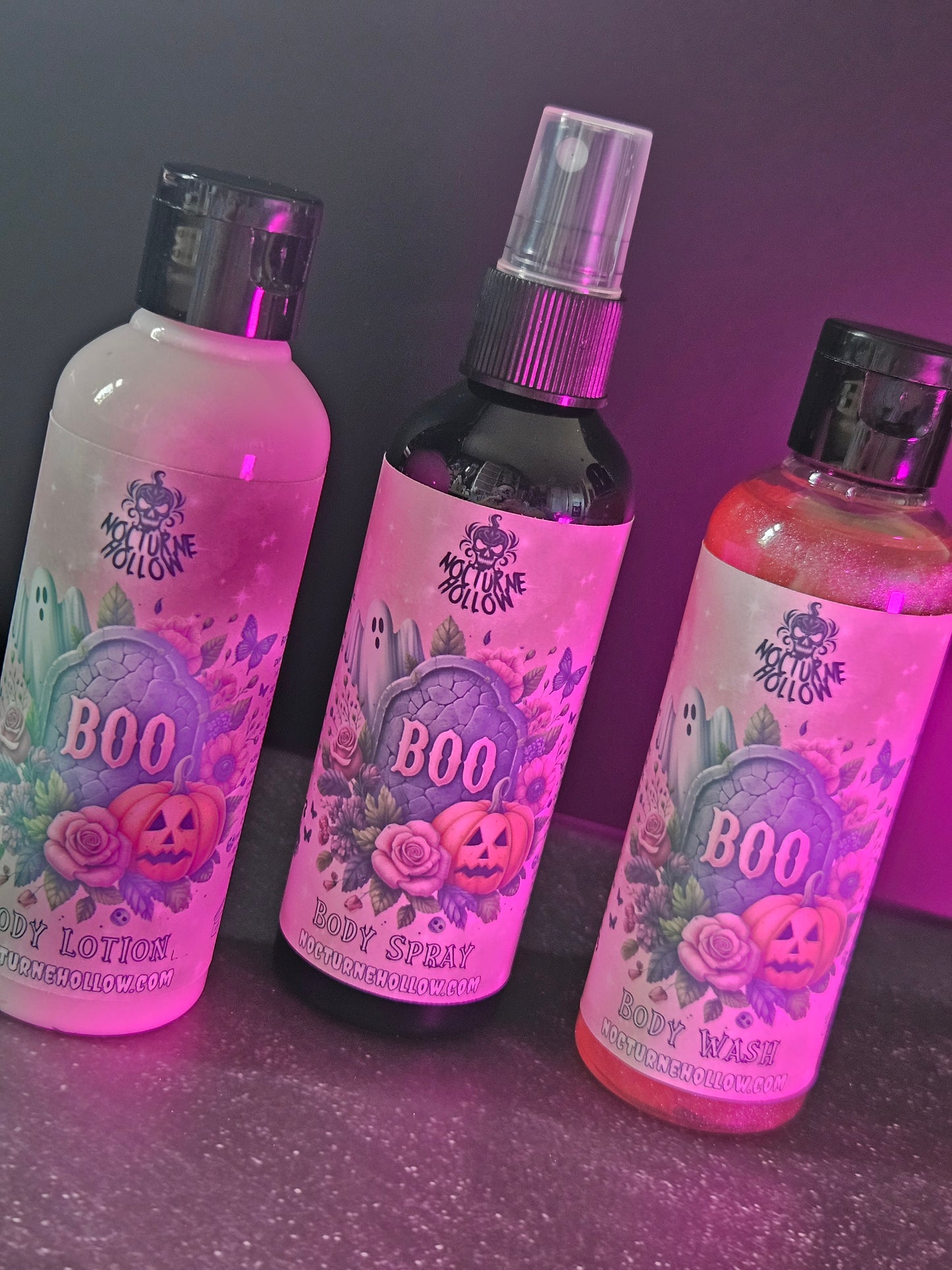 Limited Edition Trio – Boo Body Wash, Body Lotion & Body Spray