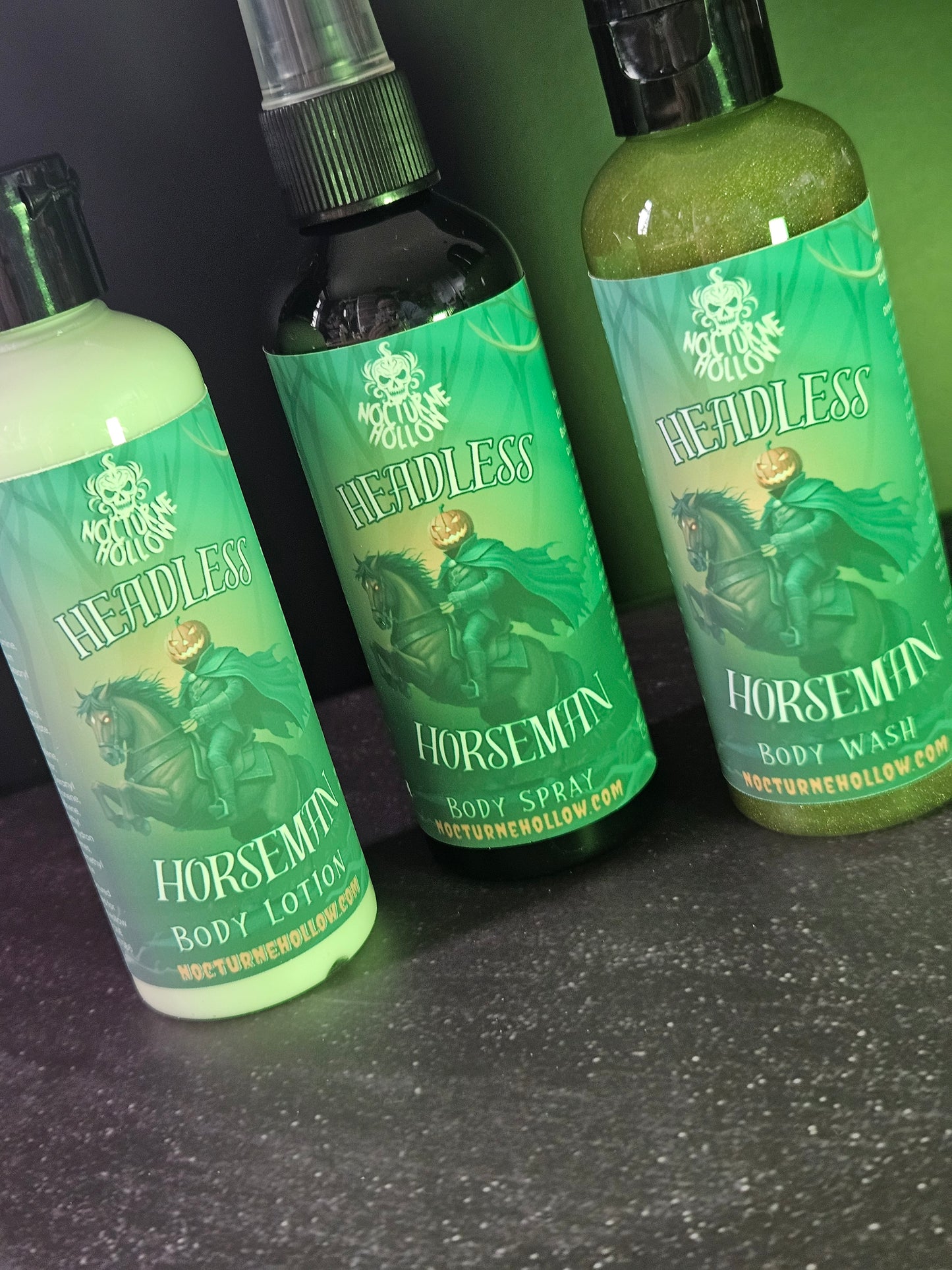 Limited Edition Trio – Headless Horseman Body Wash, Body Lotion & Body Spray