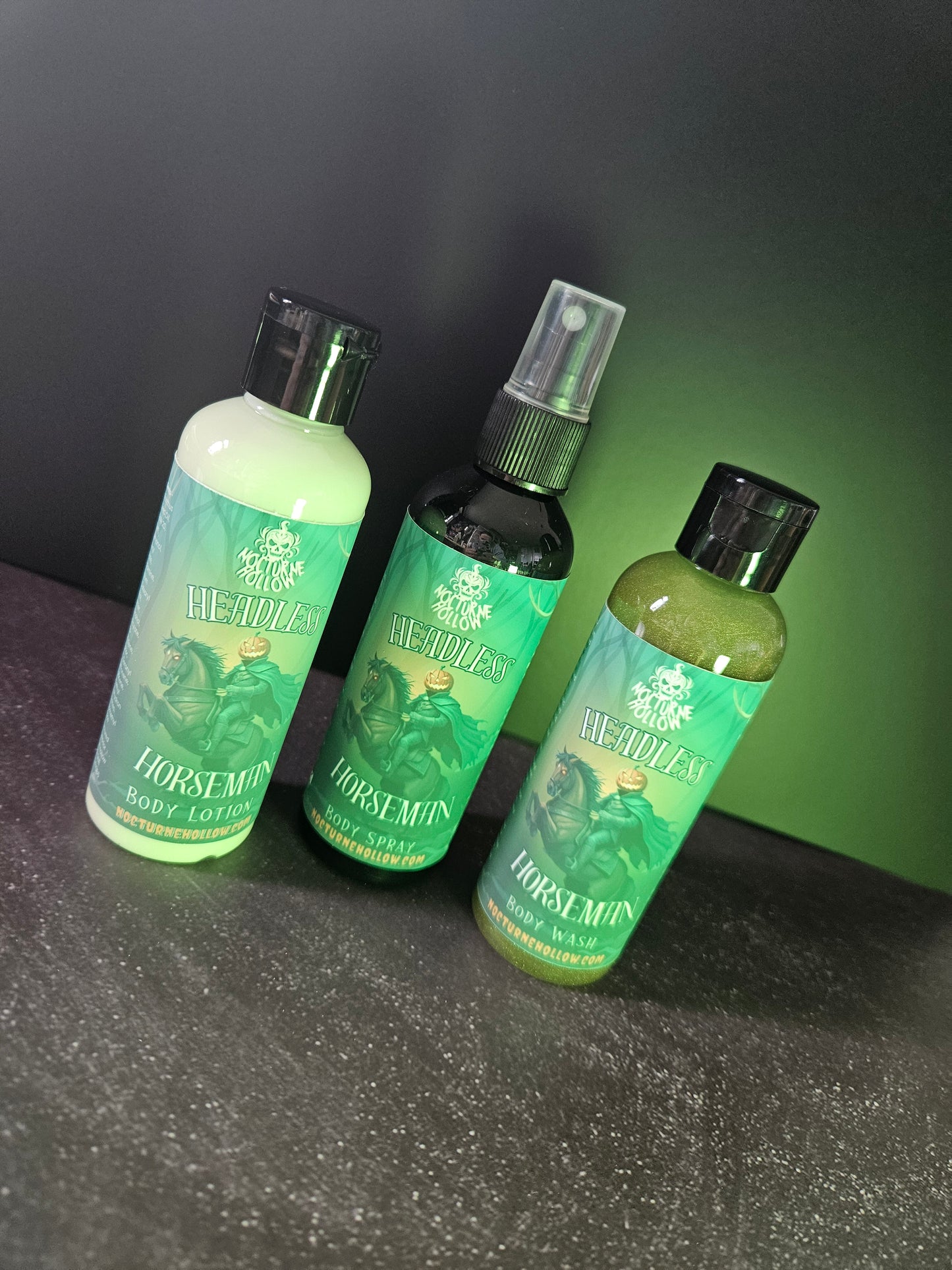 Limited Edition Trio – Headless Horseman Body Wash, Body Lotion & Body Spray