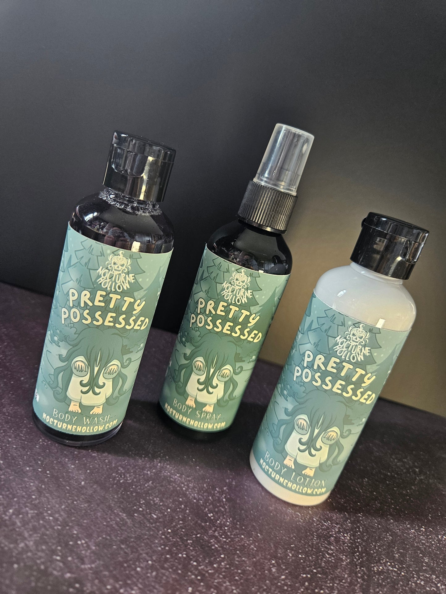 Limited Edition Trio – Pretty Possessed Body Wash, Body Lotion & Body Spray