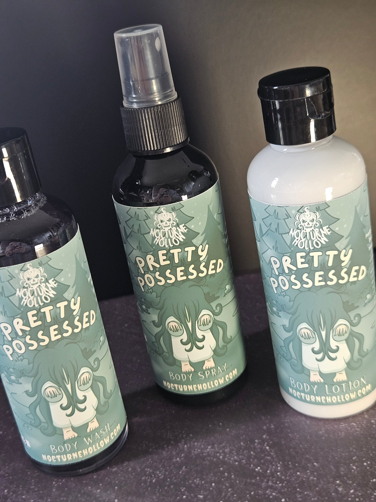 Limited Edition Trio – Pretty Possessed Body Wash, Body Lotion & Body Spray