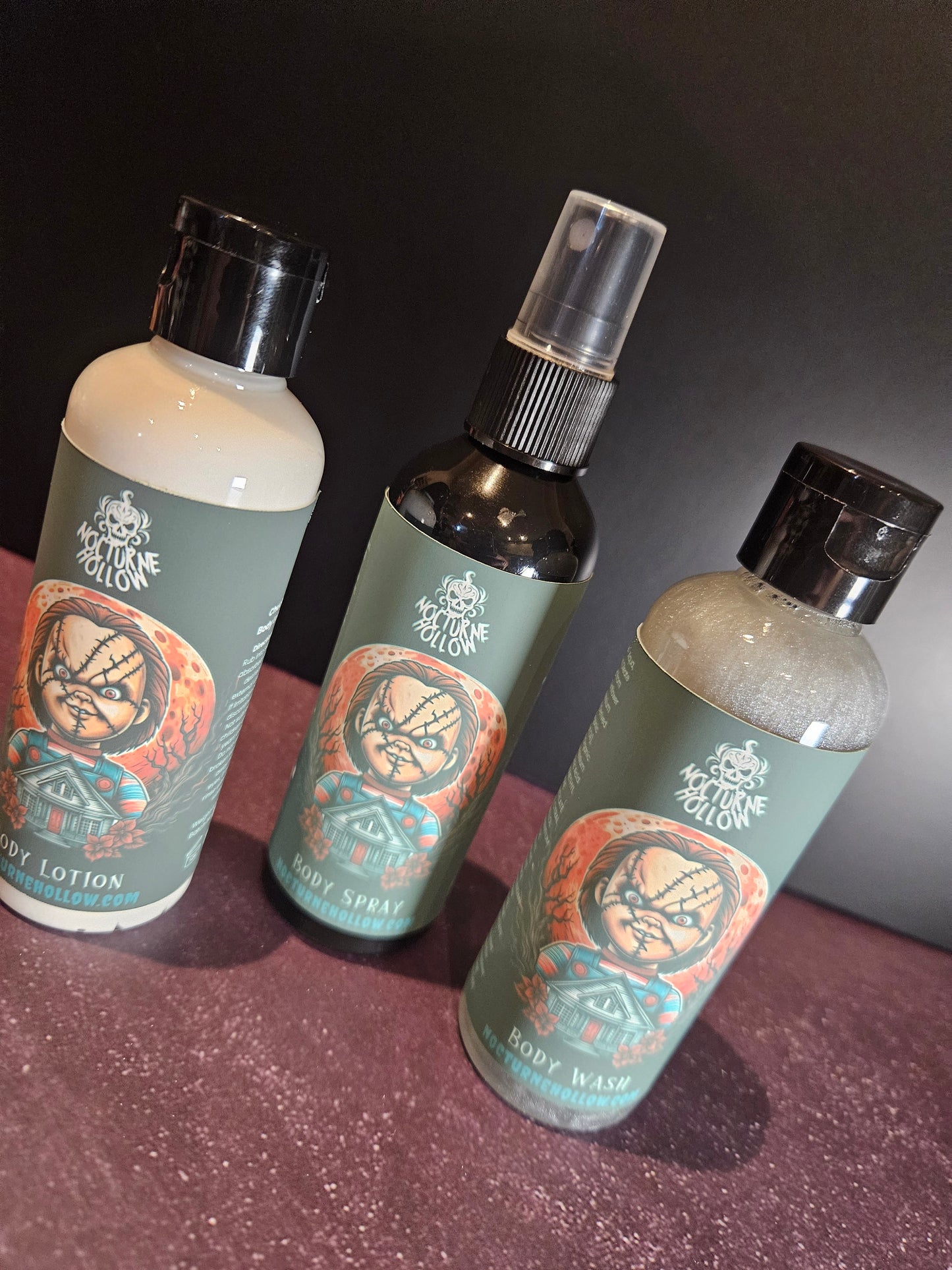 Boys Of Fall Trio – Chucky Body Wash, Body Lotion & Body Spray