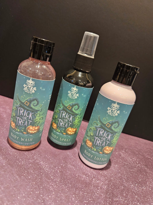 Limited Edition Trio – Trick Or Treat Body Wash, Body Lotion & Body Spray